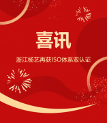 喜讯 | 浙江南宫NG28再获ISO系统双认证